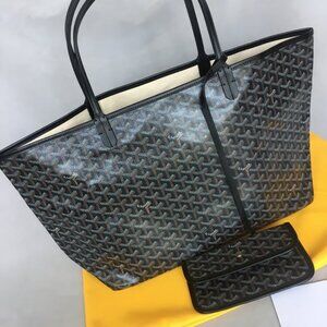 Goyard Saint Louis PM Bag Black Large
